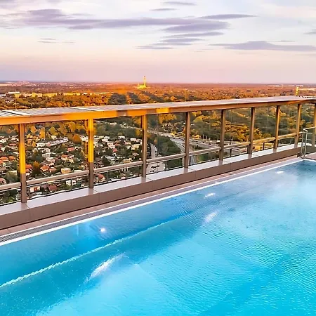 Luxury Penthouse I Rooftop Pool I Self Check-In Vienna Esterno foto
